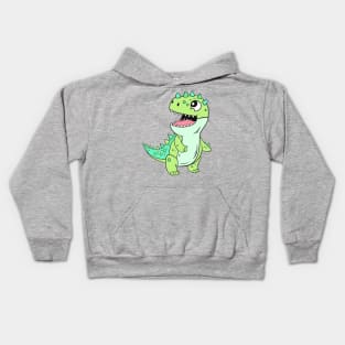 Dinosaurs for Kids, Happy Dino Character! Kids Hoodie